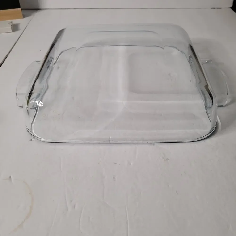 Versatile Heavy Glass Square Baking Dish 10x10 Oven Safe